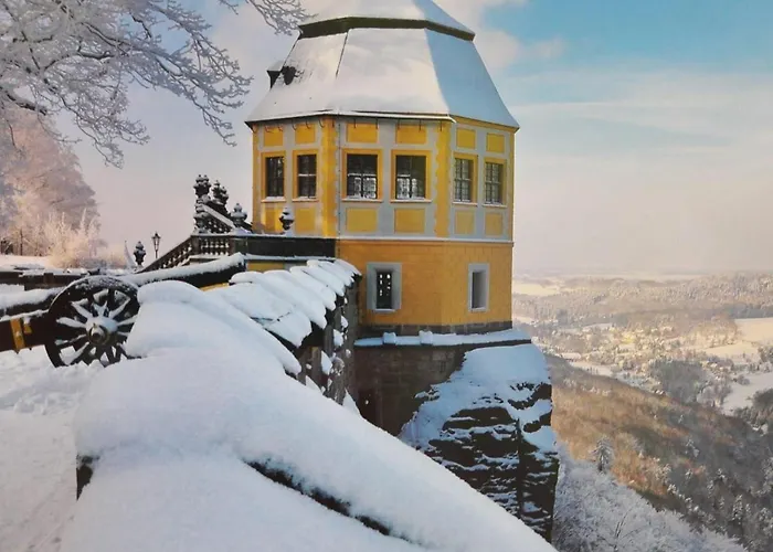 Ferienwohnung-Schrammsteinblick 利希滕海恩照片