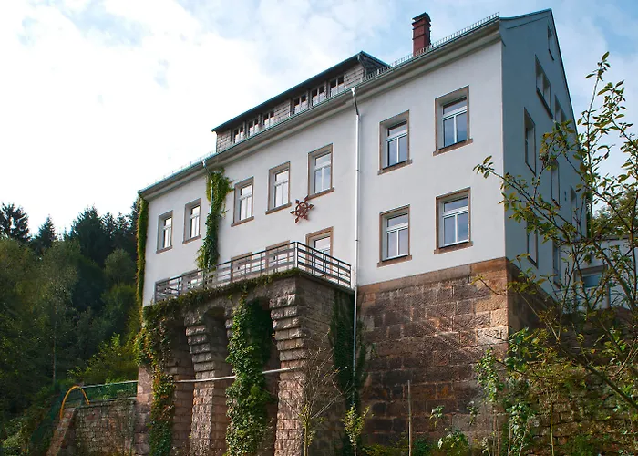 Фото Die Burg Schoena - In A National Park Reinhardtsdorf-Schona