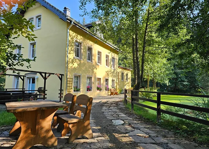 Photo de Ferienwohnung Schwarzmuehle 2 Neuer Anbau